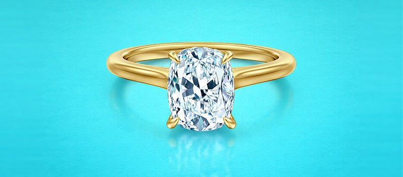 Cushion Cut Engagement Rings