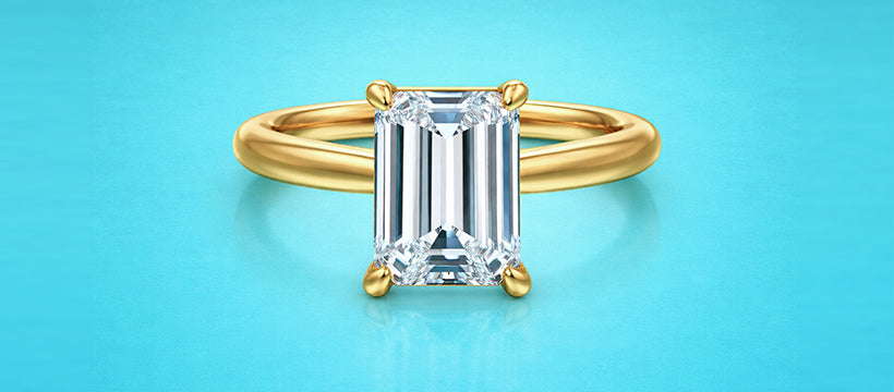 Emerald Cut Engagement Rings