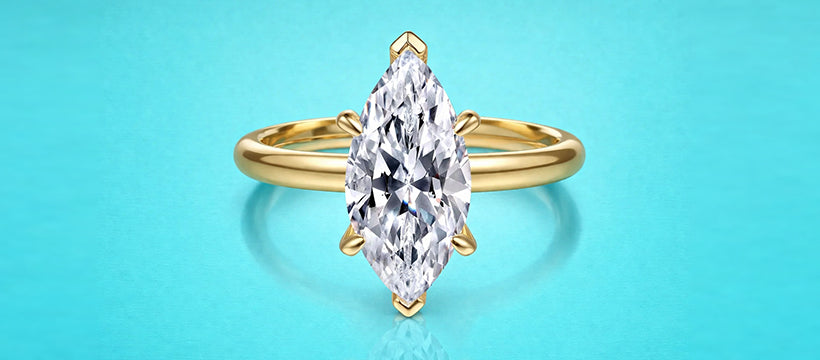 Marquise Cut Engagement Rings