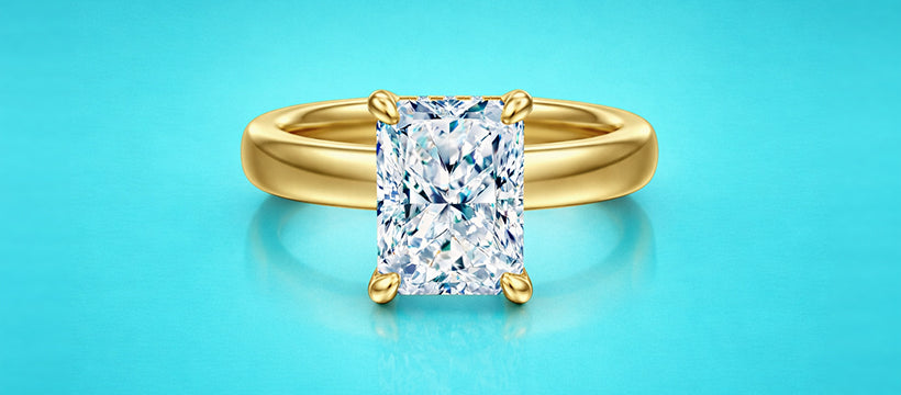 Radiant Cut Engagement Rings