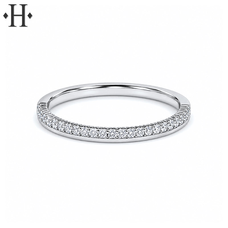 0.15ctw Natural Diamond Set Ring 2.0mm