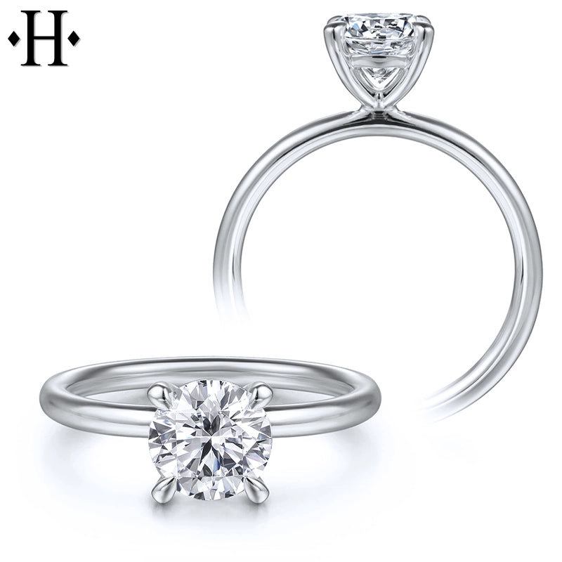 0.75ctr-1.25ctr Round Cut Natural Diamond Tailor Made