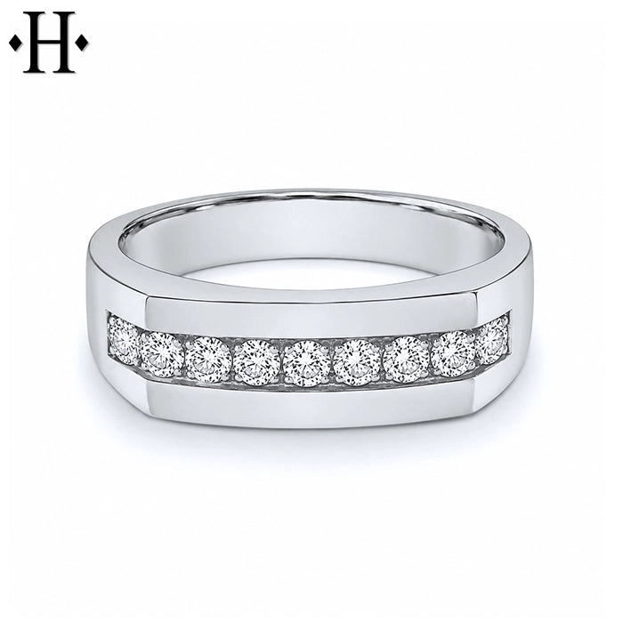 0.50cts Natural Diamond Ring 7mm