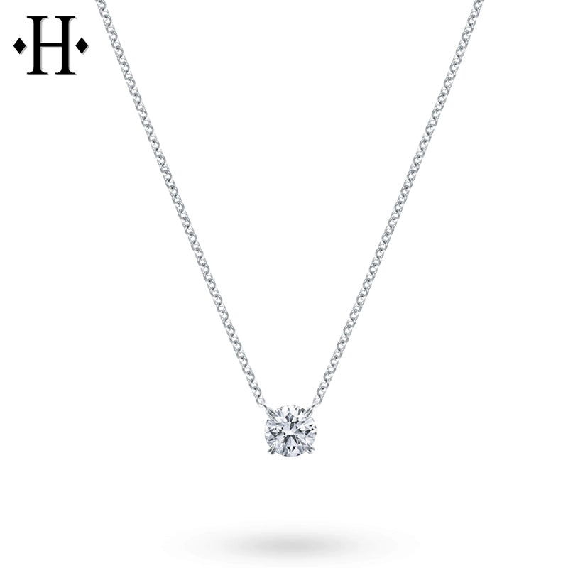 0.50ct Lab Grown Round Cut Diamond Necklace
