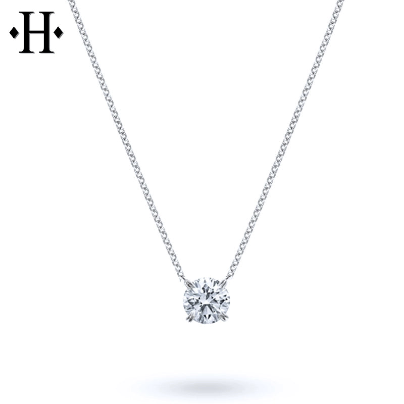 1.00ct Lab Grown Round Cut Diamond Necklace