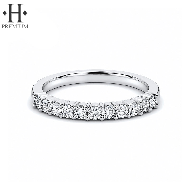0.33ctw Premium Natural Diamond Shared Prong Ring 2.0mm