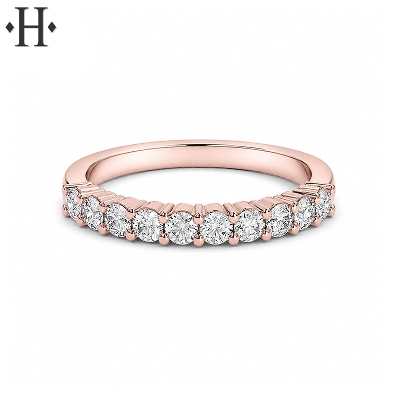 0.50ctw Lab Grown Diamond Shared Prong Ring 2.5mm