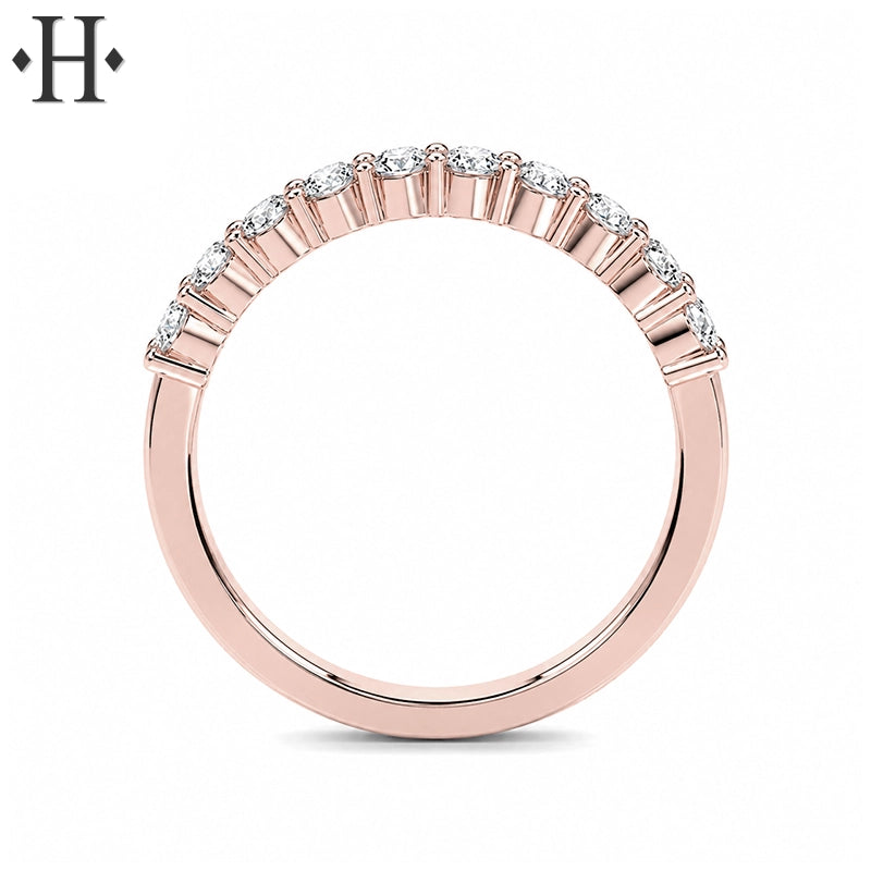 0.50ctw Lab Grown Diamond Shared Prong Ring 2.5mm