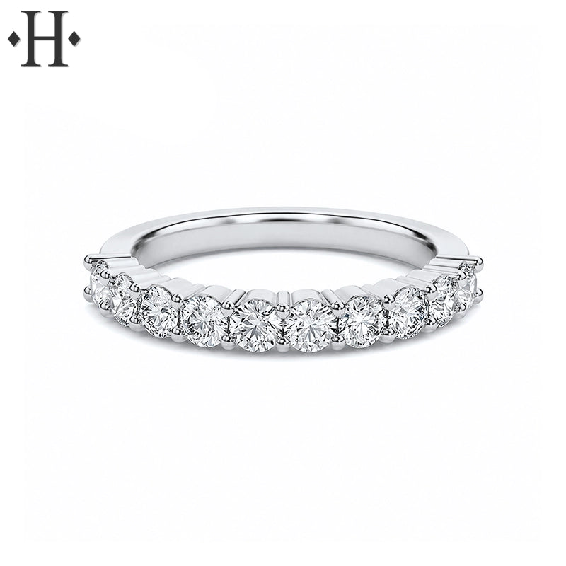 0.70ctw Lab Grown Diamond Shared Prong Ring 2.5mm