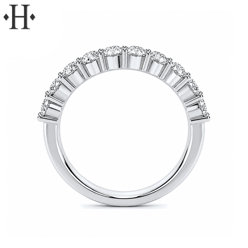 0.70ctw Lab Grown Diamond Shared Prong Ring 2.5mm