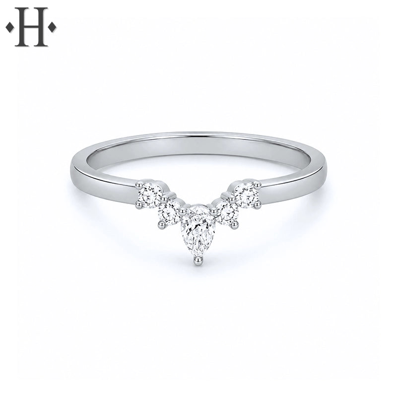 0.15ctw Natural Diamond Ring 1.9mm