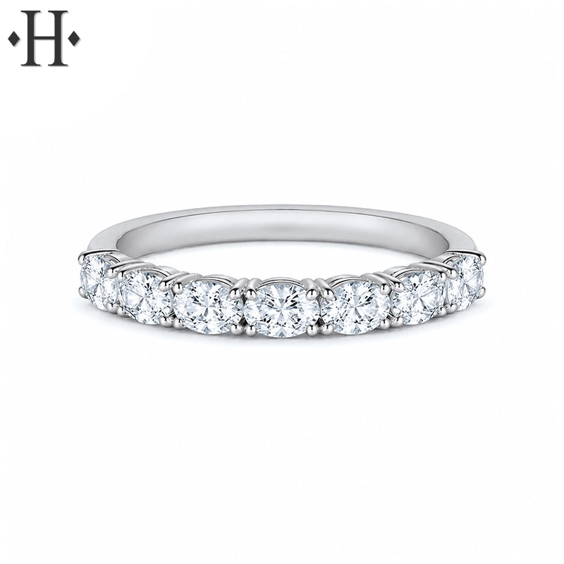 0.70ctw Lab Grown Oval Cut Diamond Ring 2.9mm