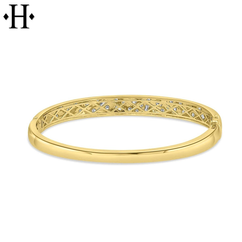 0.86ctw Natural Diamond Bangle