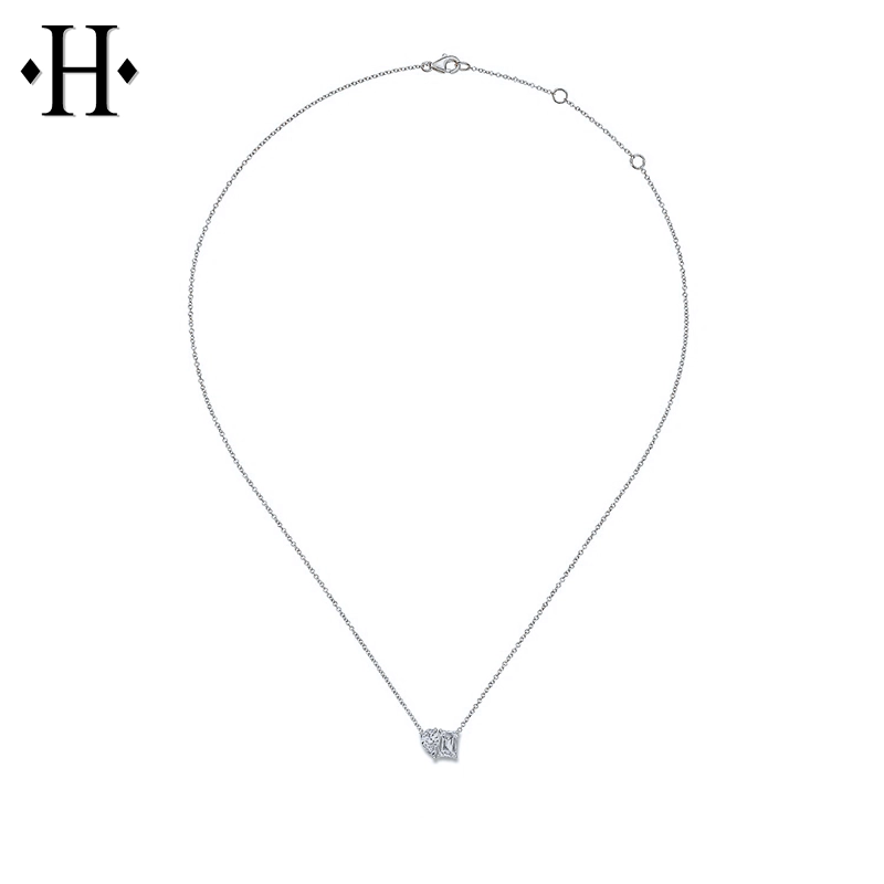10kt 1.00cts Toi et Moi Lab Grown Diamond Necklace