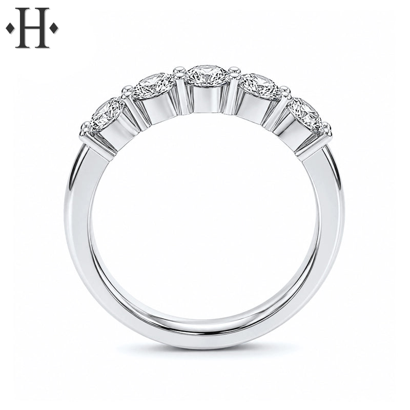 1.00ctw Lab Grown Diamond Shared Prong Ring 3.7mm