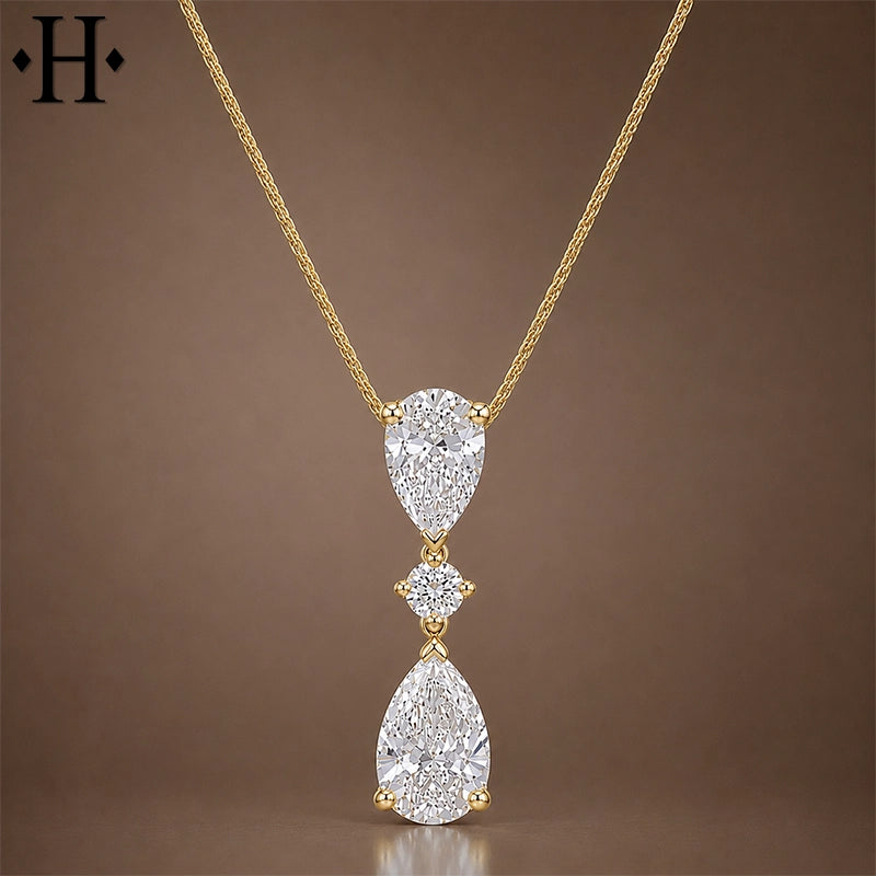 14kt 1.60cts Lab Grown Diamond Necklace