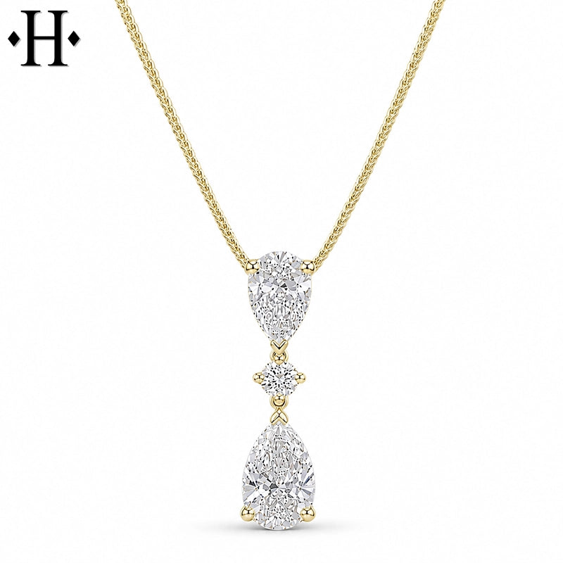 1.60ctw Lab Grown Diamond Necklace