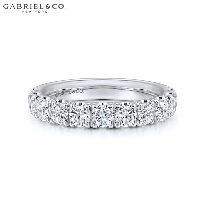 1.50ctw Natural Diamond French U-Pavé Ring 4.0mm