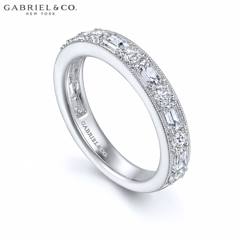0.90ctw Natural Diamond Vintage Milgrain Ring 3.5mm