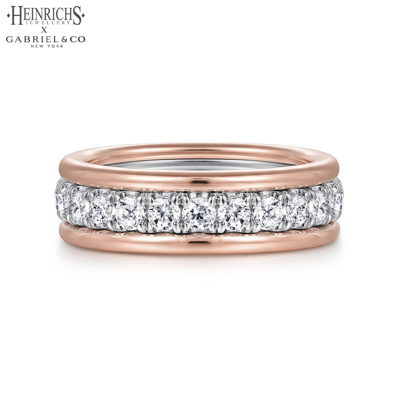 0.77ctw Lab Grown Diamond Pavé Ring 6.0mm