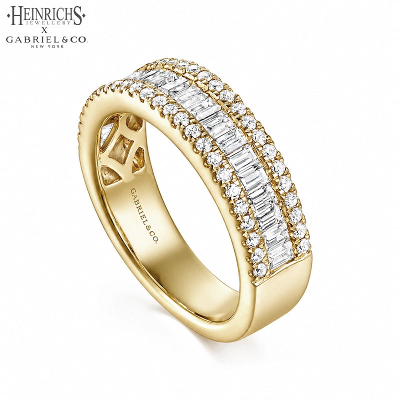 1.05ctw Lab Grown Diamond Pavé Ring 6.5mm
