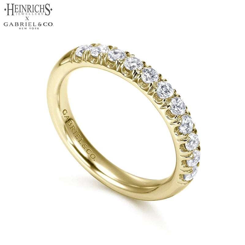 0.50ctw Lab Grown Diamond French Pavé Ring 2.9mm