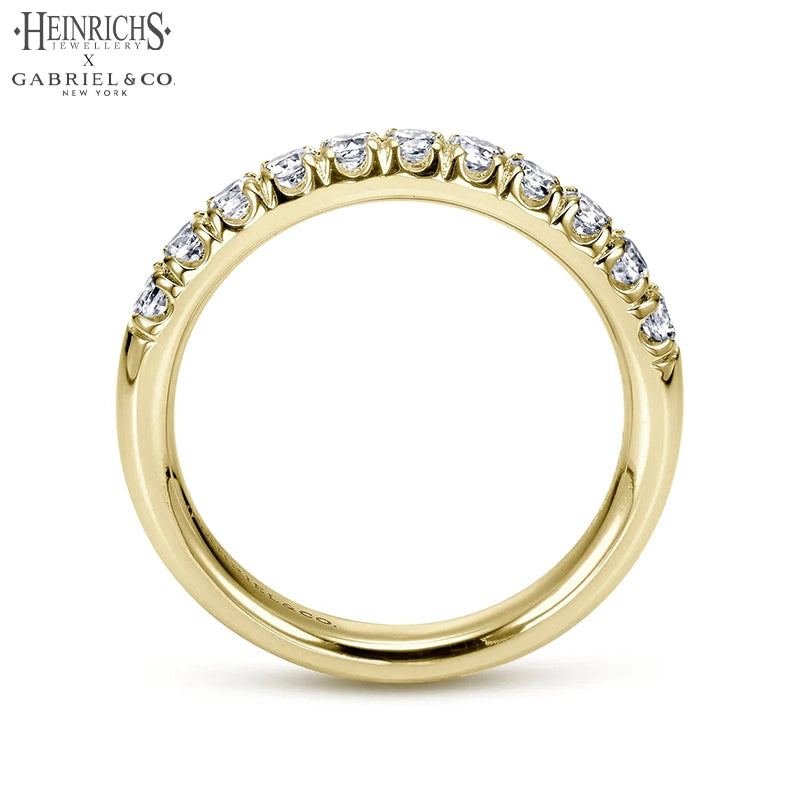 0.50ctw Lab Grown Diamond French Pavé Ring 2.9mm