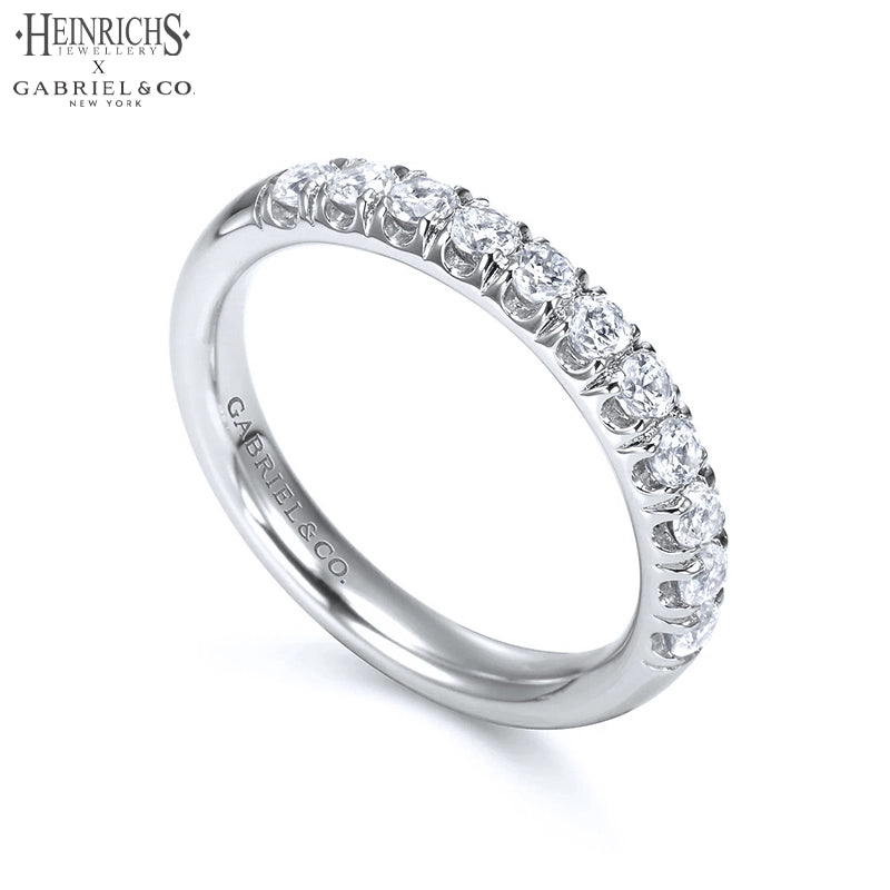 0.50ctw Lab Grown Diamond French Pavé Ring 2.9mm