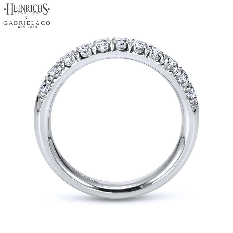 0.50ctw Lab Grown Diamond French Pavé Ring 2.9mm