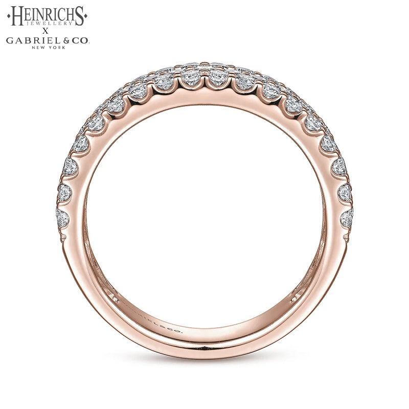 1.15ctw Lab Grown Diamond Micro Pavé Ring 5.0mm