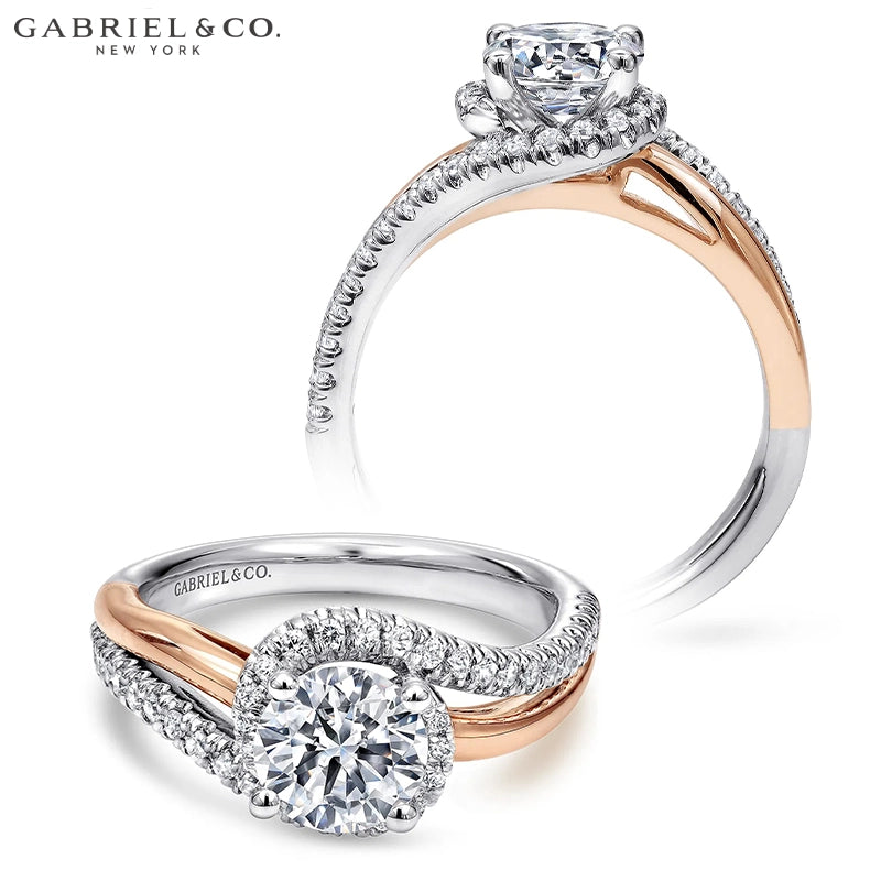 1.35ctw Round Cut Lab Grown Diamond Ring