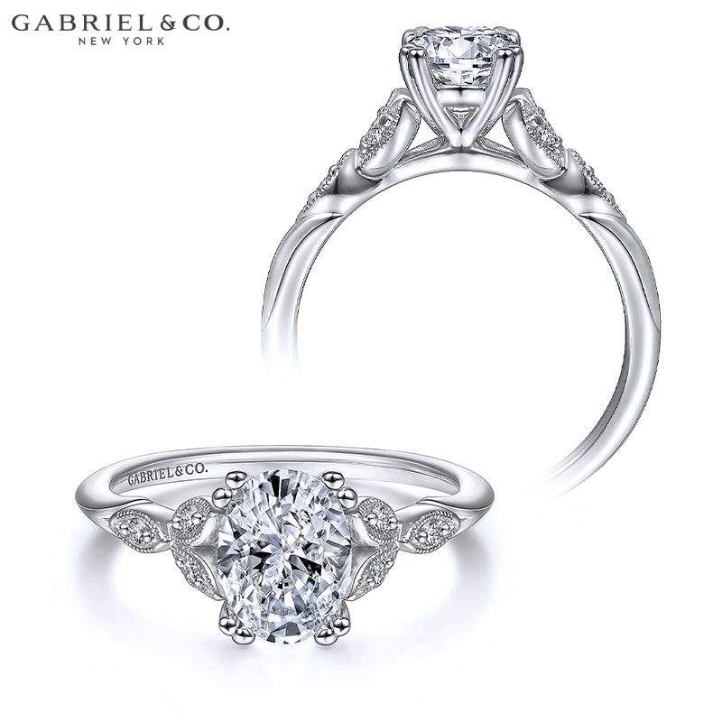 2.20ctw Oval Cut Lab Grown Diamond Ring