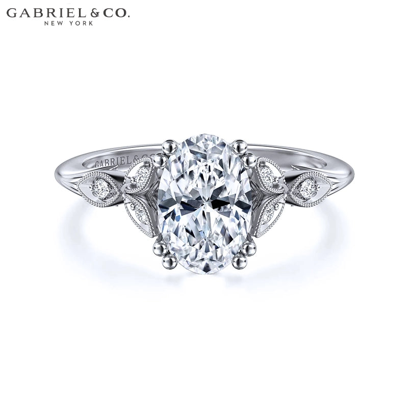 2.20ctw Oval Cut Lab Grown Diamond Ring