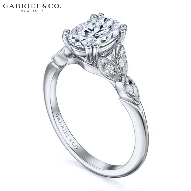 1.00ctr-2.50ctr Oval Cut Lab Grown Diamond Ring Tailor Made