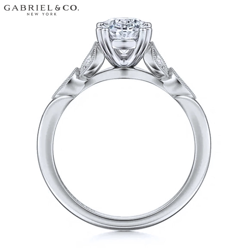 1.00ctr-2.50ctr Oval Cut Lab Grown Diamond Ring Tailor Made