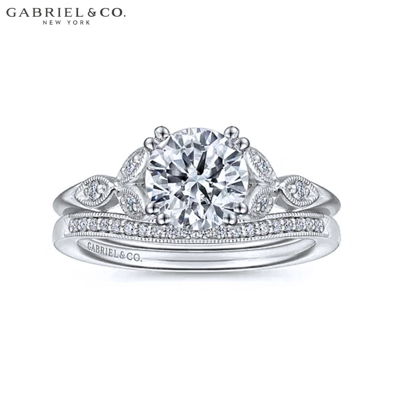 1.00ctr-2.00ctr Round Cut Natural Diamond Ring Tailor Made