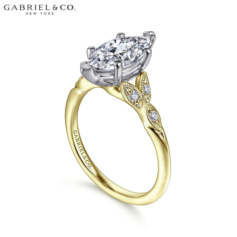 1.00ctr-2.50ctr Marquise Cut Lab Grown Diamond Ring Tailor Made