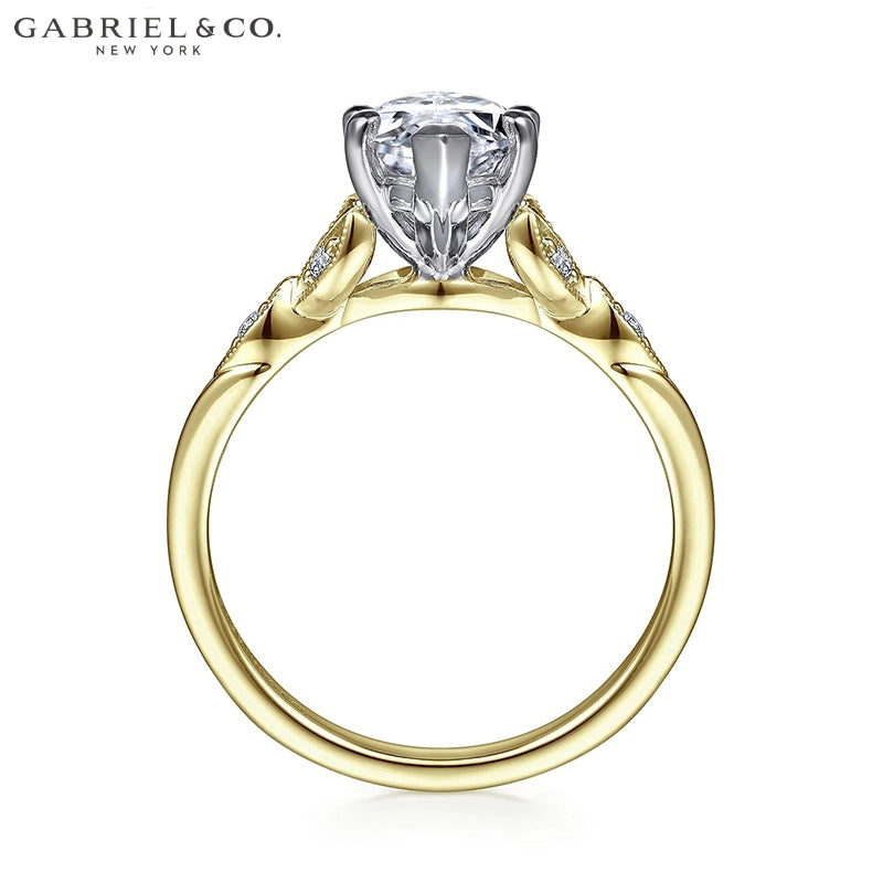 1.00ctr-2.50ctr Marquise Cut Lab Grown Diamond Ring