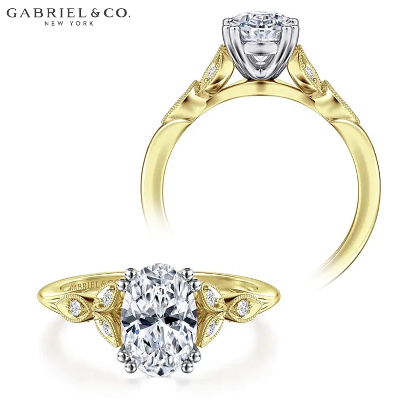 1.00ctr-2.50ctr Oval Cut Lab Grown Diamond Ring Tailor Made