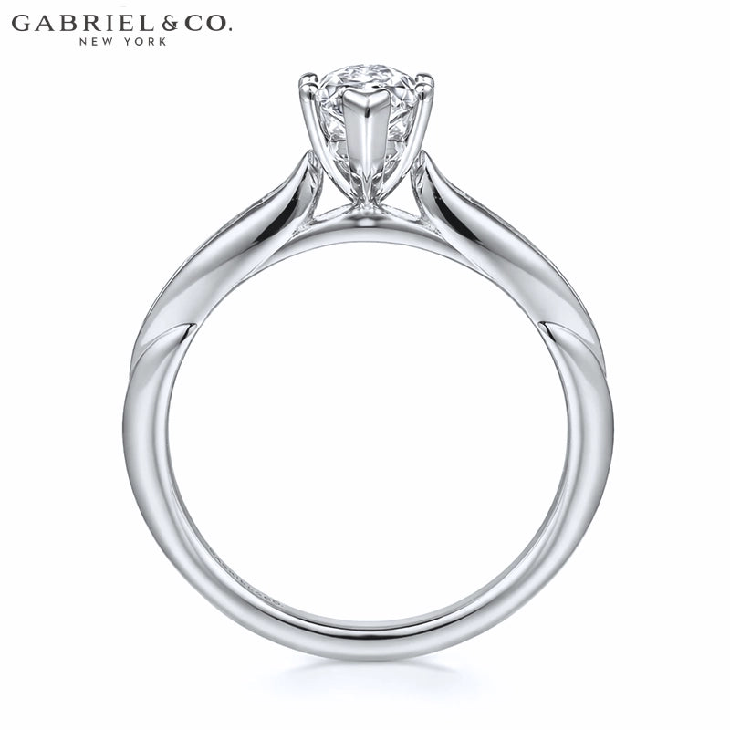 1.00ctr-2.00ctr Marquise Cut Lab Grown Diamond Ring