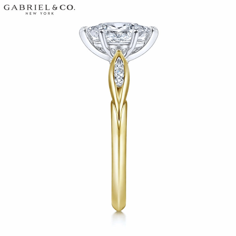 1.00ctr-2.00ctr Marquise Cut Lab Grown Diamond Ring