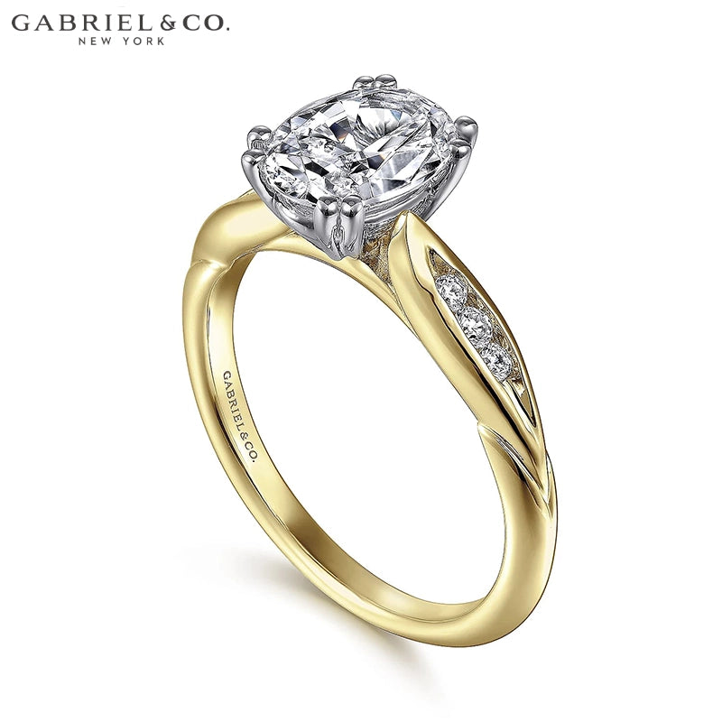 1.00ctr-2.00ctr Oval Cut Lab Grown Diamond Ring Tailor Made
