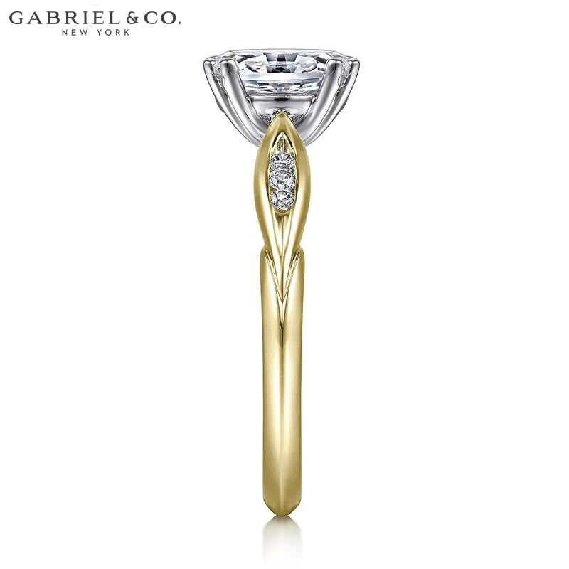 1.00ctr-2.00ctr Oval Cut Lab Grown Diamond Ring Tailor Made