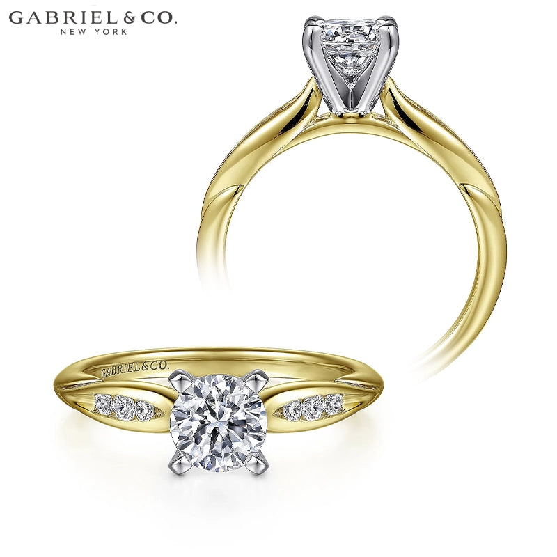 1.00ctr-2.00ctr Round Cut Lab Grown Diamond Ring Tailor Made