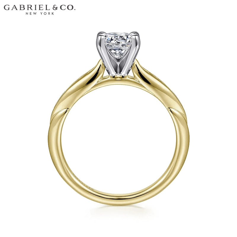 1.00ctr-2.00ctr Round Cut Lab Grown Diamond Ring Tailor Made