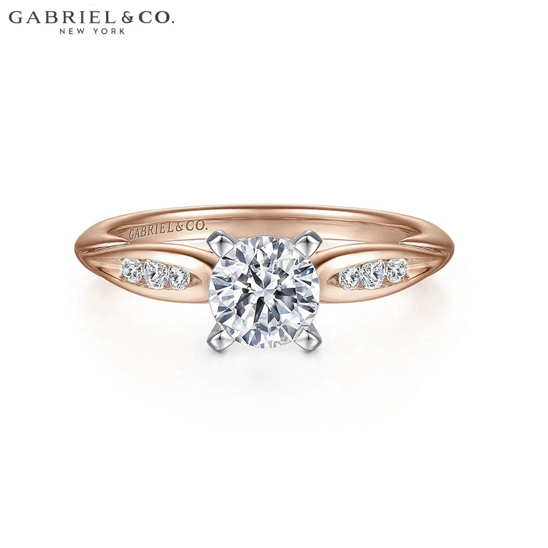 1.00ctr-2.00ctr Round Cut Lab Grown Diamond Ring Tailor Made