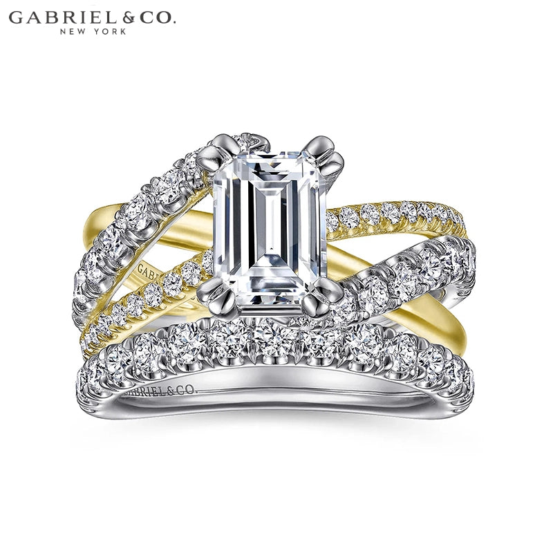 1.25ctr-2.00ctr Emerald Cut Natural Diamond Ring Tailor Made