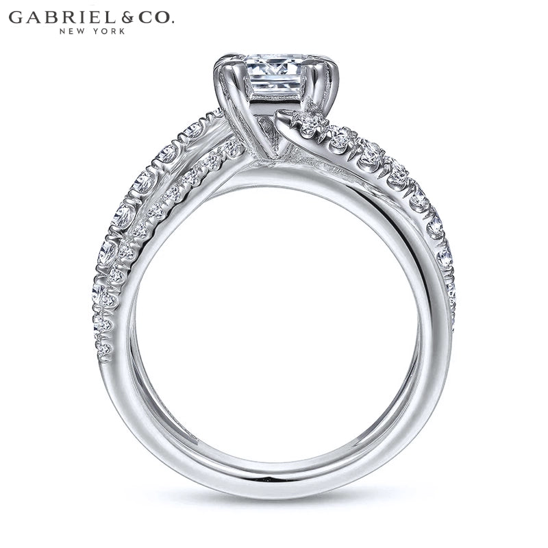 1.25ctr-2.00ctr Emerald Cut Natural Diamond Ring Tailor Made