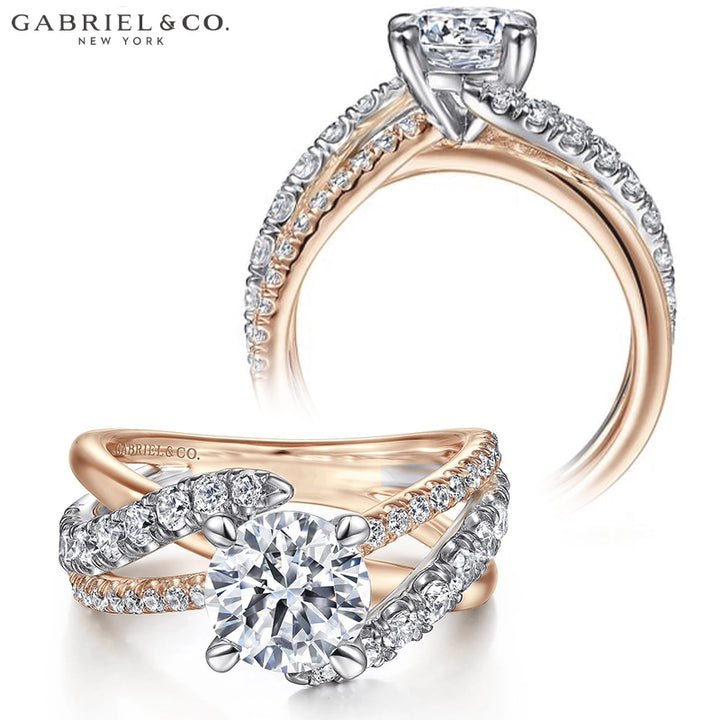 1.50ctr-3.00ctr Round Cut Lab Grown Diamond Ring
