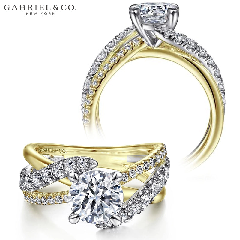 1.25ctr-2.00ctr Round Cut Natural Diamond Ring Tailor Made